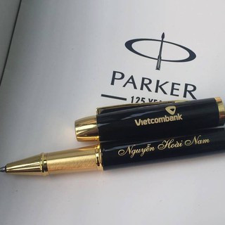 Bút parker, bút ký cao cấp khắc chữ, logo miễn phí hmg