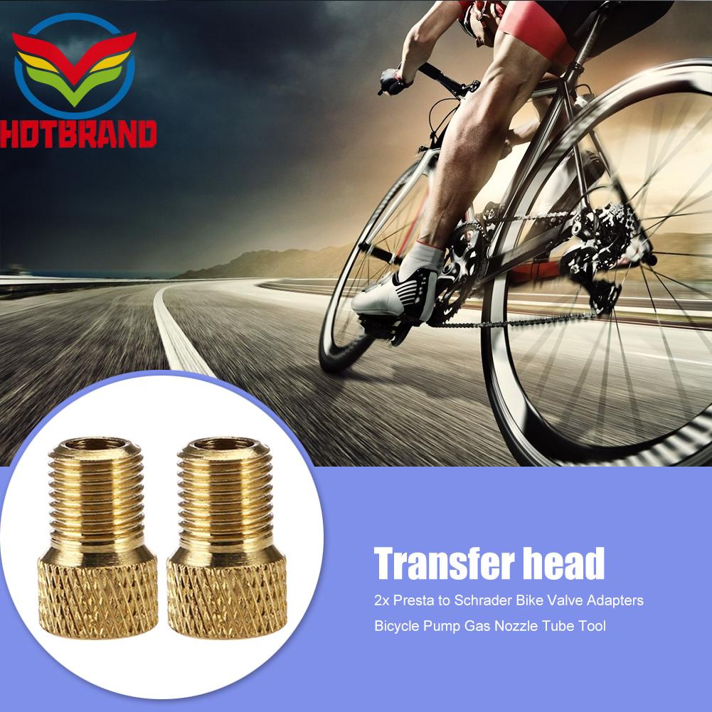 Set 2 Đầu Nối Van Bơm Hơi Bánh Xe Đạp &amp;amp; Ngoài Trời