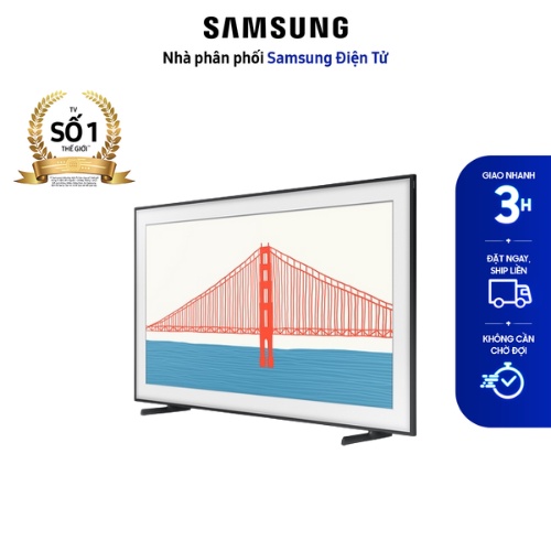 Smart Tivi Samsung 4K 55 inch Khung Tranh (The Frame 2021) 55LS03AA,Tìm kiếm giọng nói, BẢO HÀNH 24 THÁNG CHÍNH HÃNG