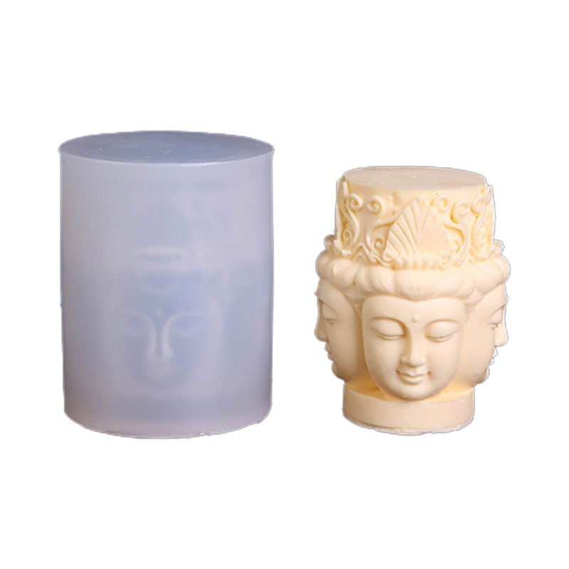 Khuôn Silicone Làm Tượng Phật Ba Chiều Diy