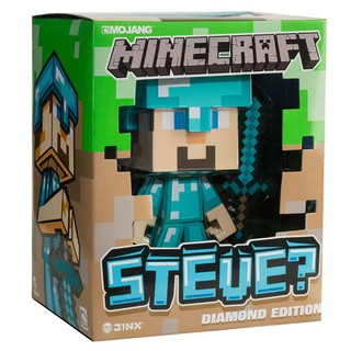 Mô hình minecraft steve giáp kim cương chính hãng Mojang - Jinx