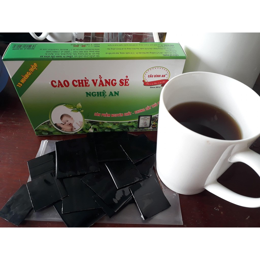 Cao Chè Vằng Cầu Bình An Hộp 30 Miếng