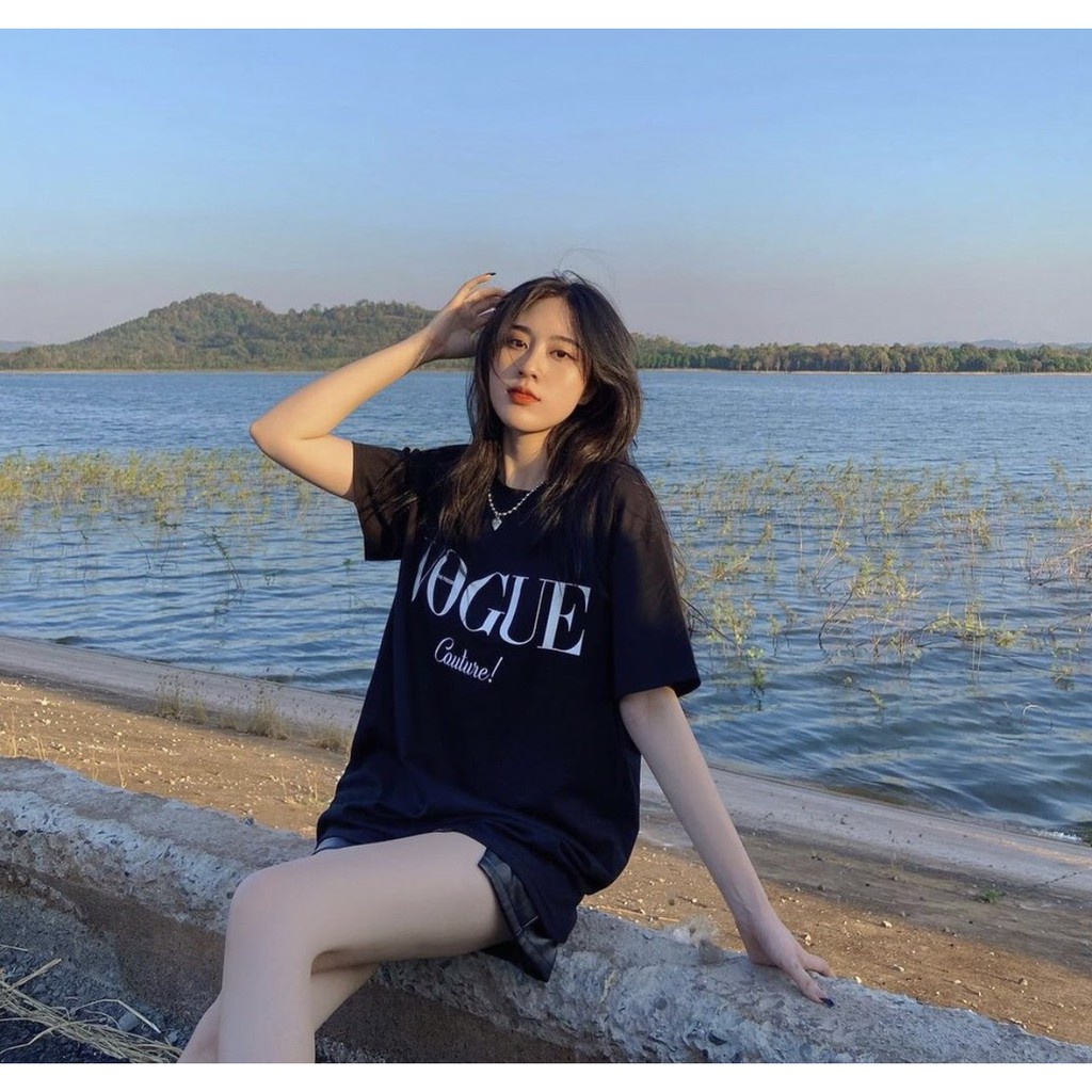 Áo Thun VO.GUE SS2 Ulzzang Unisex, chất cotton 100% đẹp ( V99 )