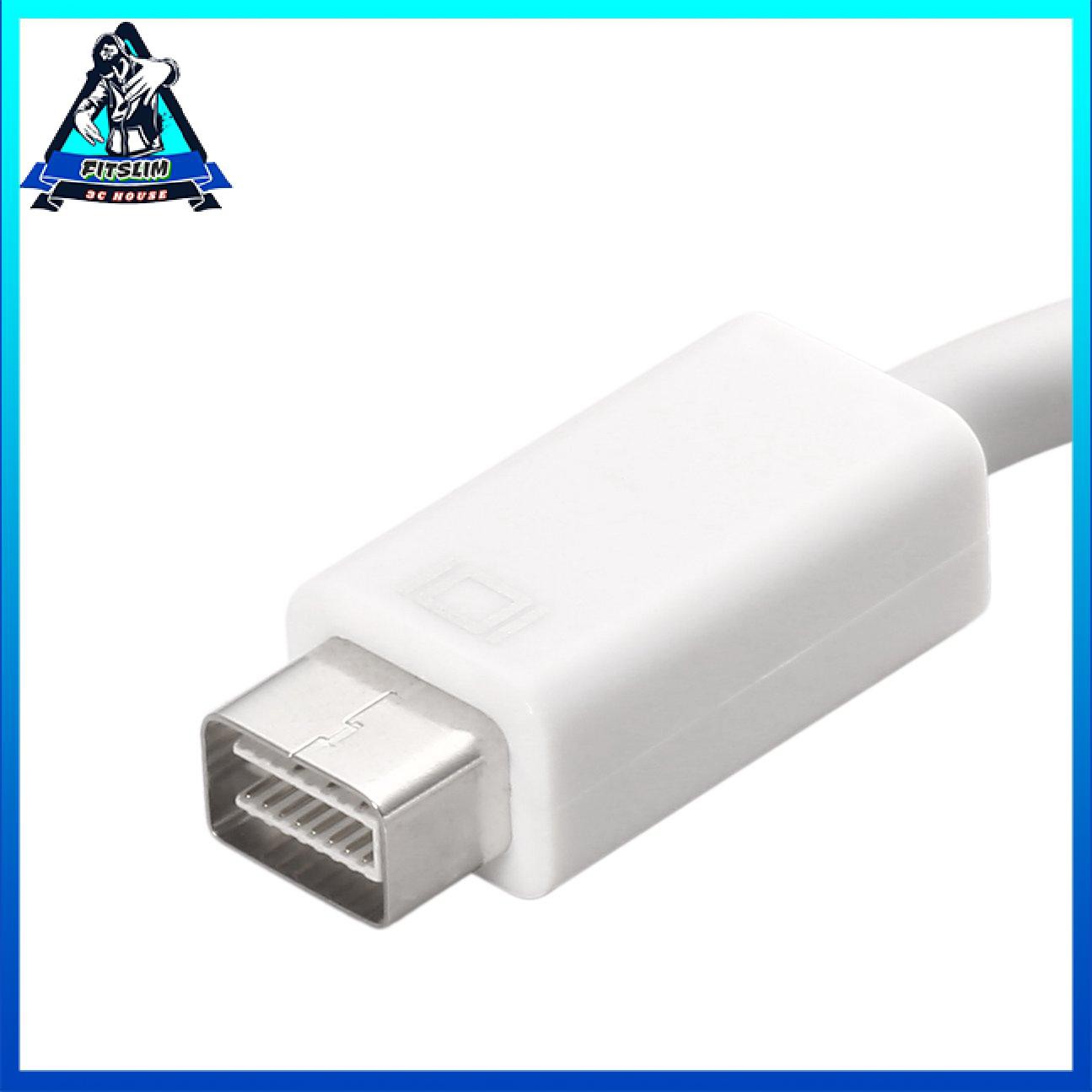 Cáp chuyển đổi video màn hình mini DVI sang VGA Nam-Nữ cho Apple MacBook