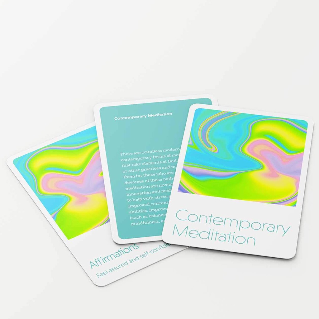 Bộ Bài Meditation Cards (Mystic House Tarot Shop) - Bài Gốc Authentic Chính Hãng 100%