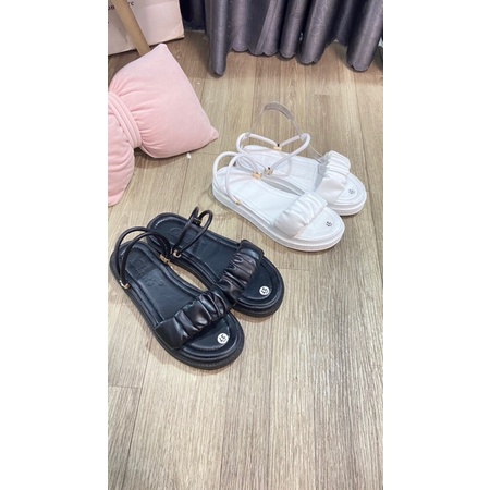 DÉP sandal BÁNH MÌ quay nhún 2 kiểu đi thời trang hè 2022 cho nữ-đế siêu nhẹ-