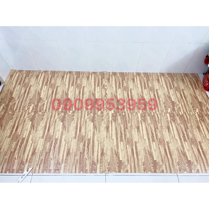 thảm xốp lót sàn vân gỗ 60×60×1cm