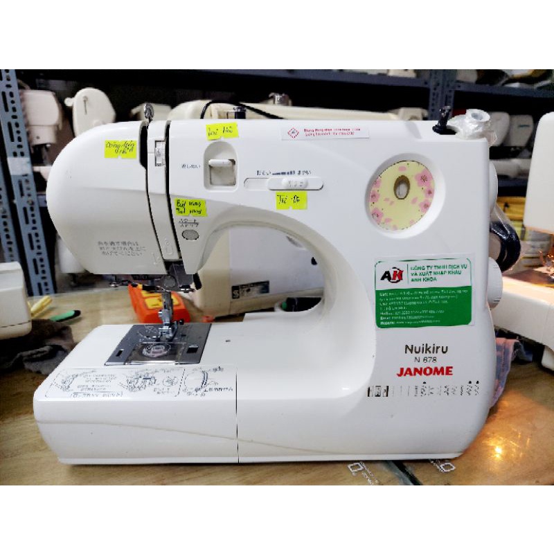 MÁY MAY GIA ĐÌNH NHẬT bãi JANOME/JAGUAR/SINGER /RICAR GIÁ 1,400k
