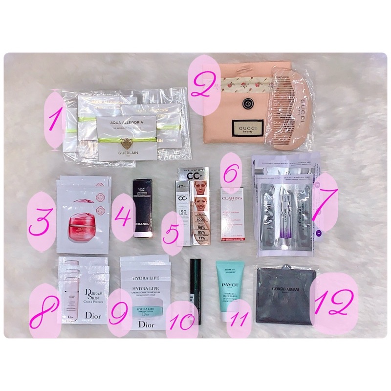 Sample, gift, quà tặng, đồ mini các loại