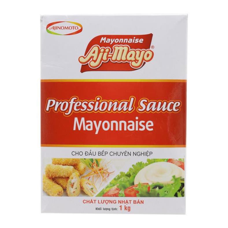 [Giá sĩ] Sốt mayonnaise Aji-Mayo Ajinomoto hộp 1kg