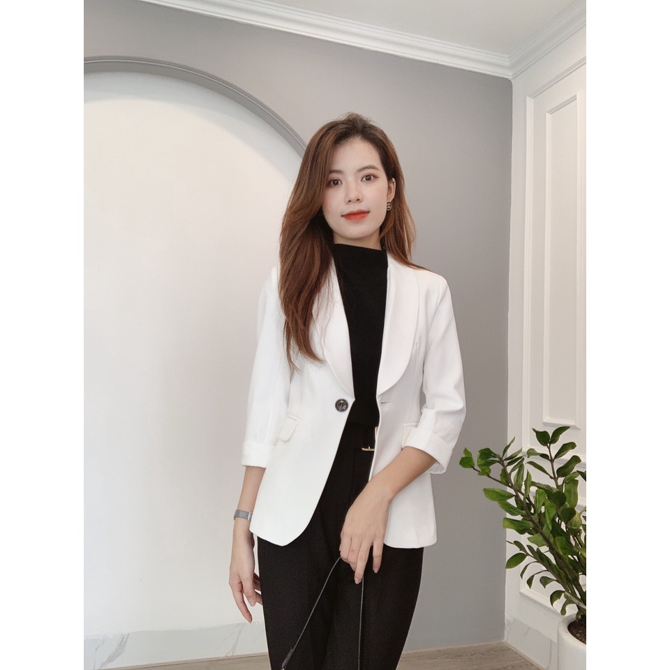 Áo Vest Cao Cấp 2 Lớp Tay Lỡ 1 Cúc - Min House | BigBuy360 - bigbuy360.vn