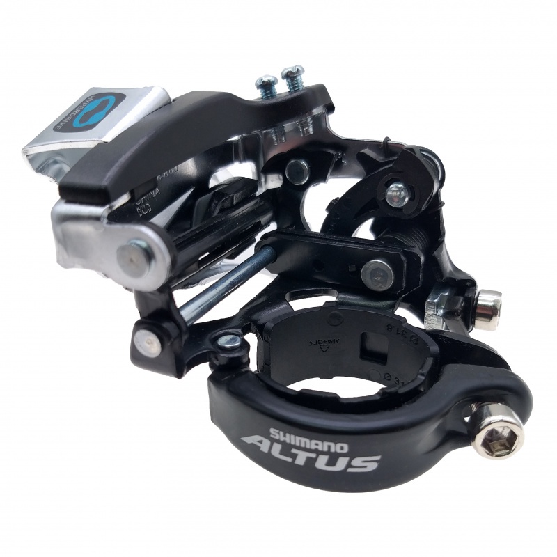 Cùi đề trước Shimano Altus FD M310 cho xe đạp leo núi 3x8S 24S 8 24 Speed 34.9 mm