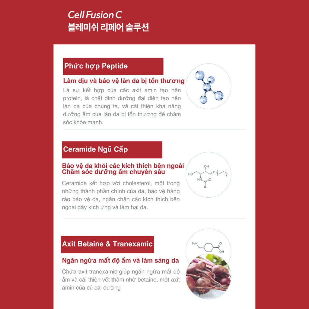 Kem Nền Trang Điểm Dưỡng Cho Da Nhạy Cảm Cell Fusion C Skin Blemish Balm Intensive