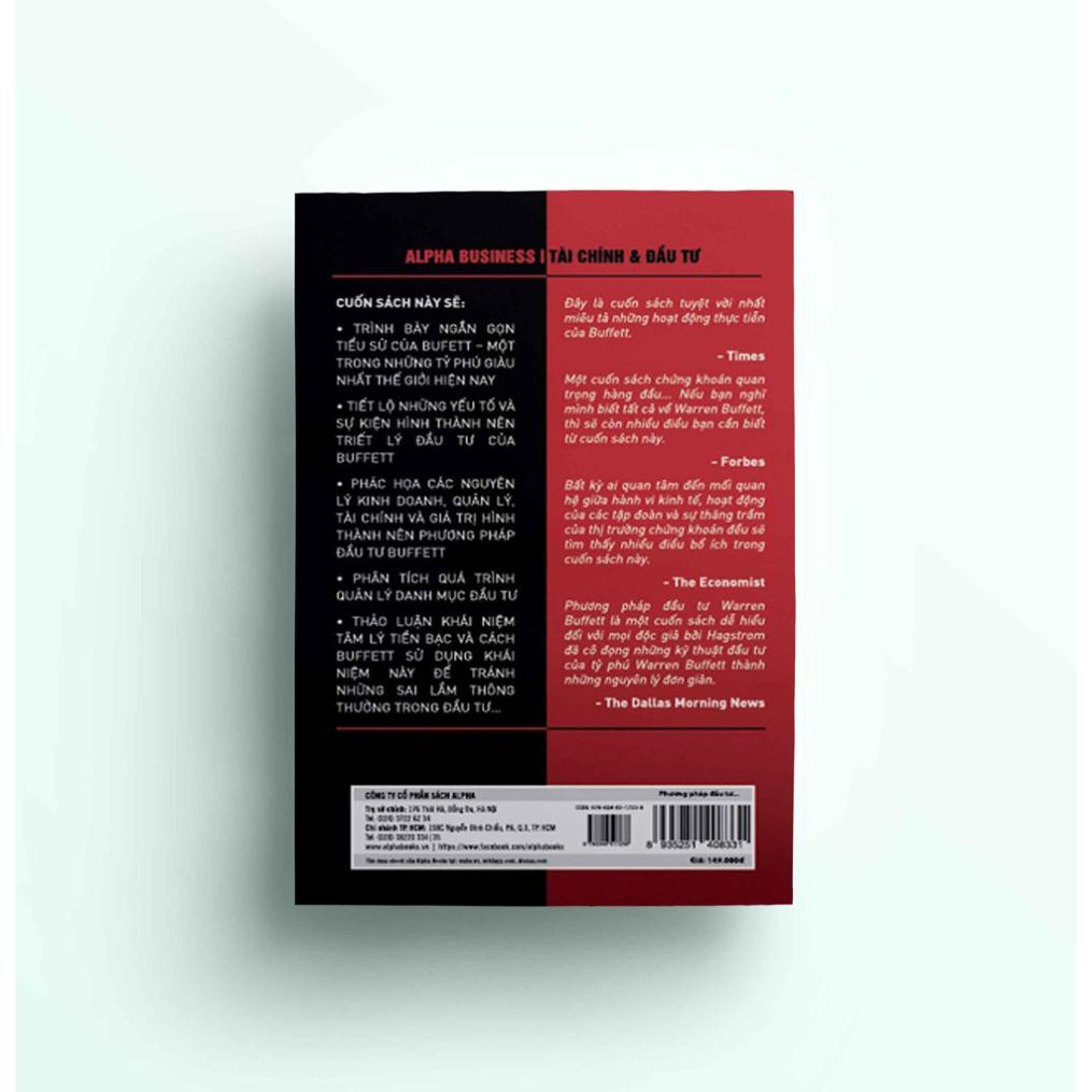 Sách - Phương pháp đầu tư Warren Buffett - Tái bản 2021 [AlphaBooks]