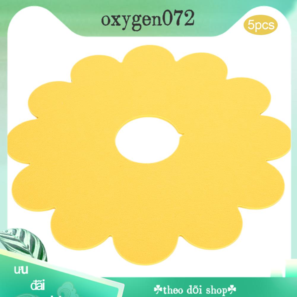 Oxygen072 5 cái Pet Cat Phục hồi Cổ áo Màu vàng Hoa mềm Hình nón Elizabeth Chống Cắn vết thương Bảo vệ Chữa lành Vết