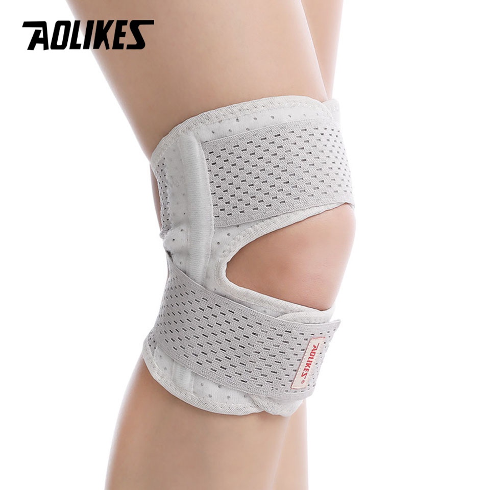 Đai bảo vệ đầu gối chạy bộ AOLIKES A-7901 thiết kế kiểu Nhật Knee Support Braces