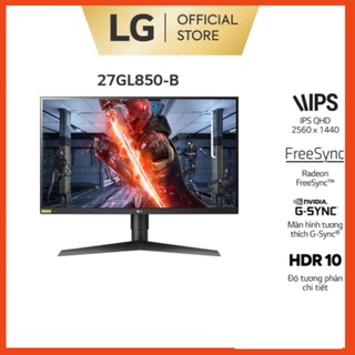 Màn hình lg 27gl850 ultragear™ 27" nano ips 2k 144hz 1ms hdr g-sync