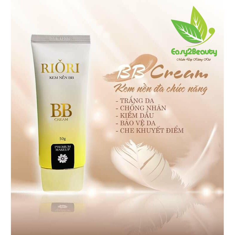 [CHÍNH HÃNG] KEM NỀN CHE KHUYẾT ĐIỂM RIORI BB CREAM