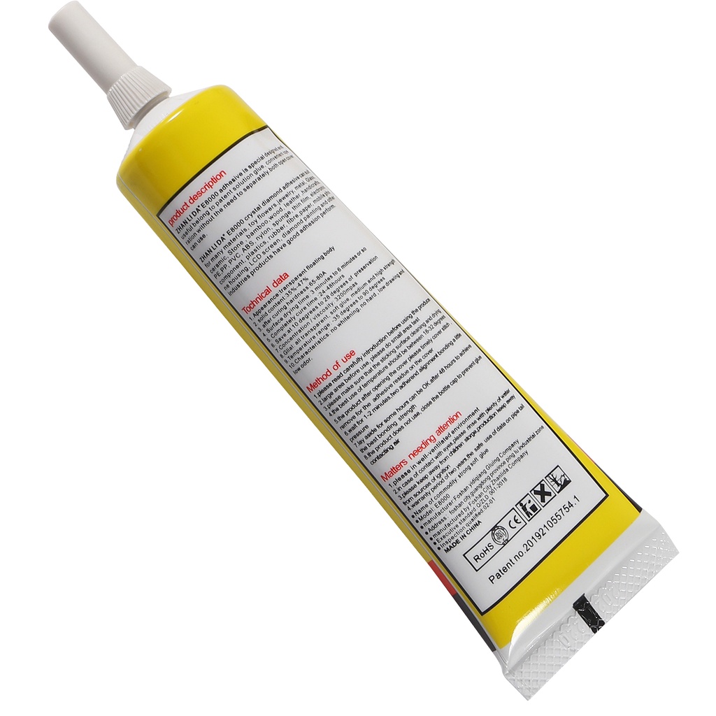 Keo Dán Vải Da Độ Dính Mạnh Cho Tai Nghe Điện Thoại/Trang Sức 50ml E8000