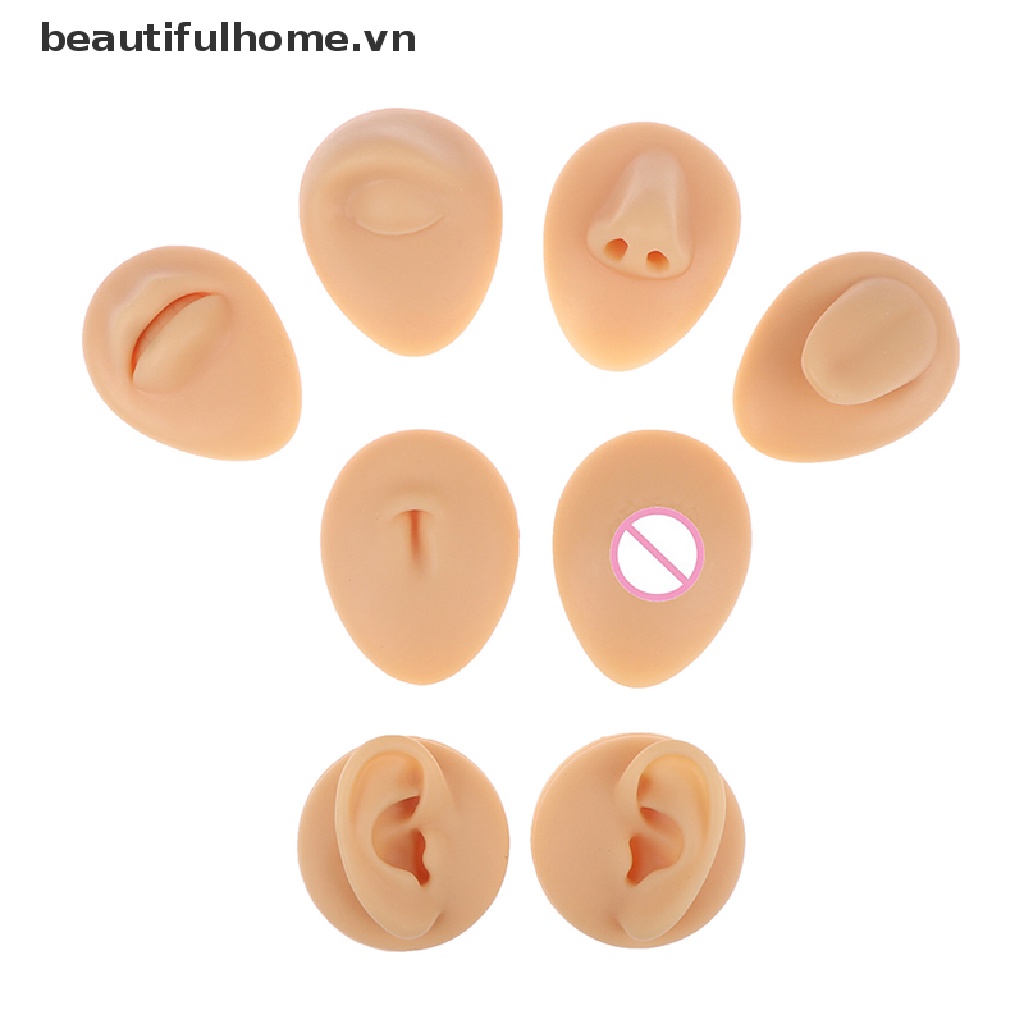 (Hàng Mới Về) Khuyên Tai / Mũi / Lưỡi Dao Bằng Silicon