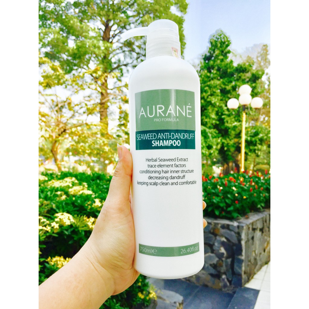 Dầu gội trị gàu Aurane Seaweed Anti-Dandruff Shampoo 750ml