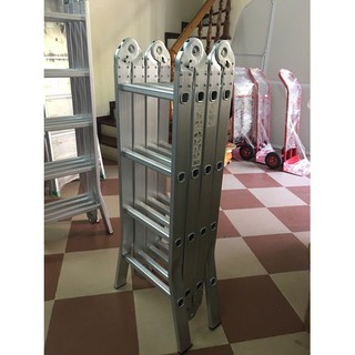 Thang Nhôm Gấp Chữ M 4m7
