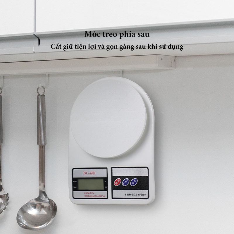 Cân Tiểu Ly Điện Tử Cân Đồ Ăn, Làm Bánh, Bếp Độ Chính Xác Cao, Định Lượng 5Kg, 10kg - CTL09 - Gia Dụng Tý Tẹo