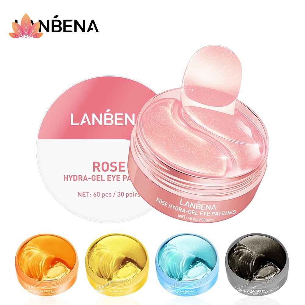 Set 60 Mặt Nạ Mắt Hoa Hồng LANBENA jp5