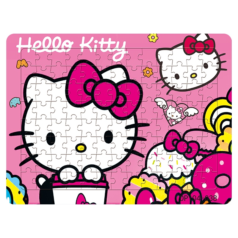 Bộ Đồ Chơi Xếp Hình Công Chúa Nhỏ 3 + Gồm 104 Mảnh Ghép Đáy Giáo Dục Sớm Cho Bé