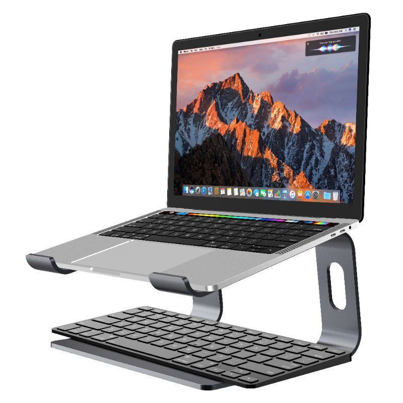 {HCM}Giá đỡ để laptop stand notebook Macbook máy tính xách tay hợp kim nhôm có thể tháo rời kiêm tản nhiệt Cao cấp