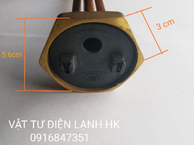 Sợi đốt - cọc ruột bình nóng lạnh ren ruột đồng - bát lục giác 15L 30L