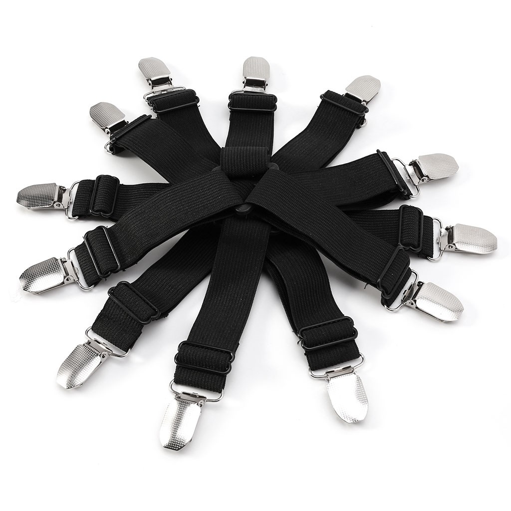 Bộ 4 đai kẹp căng giữ ga trải giường hình tam giác tiện lợi