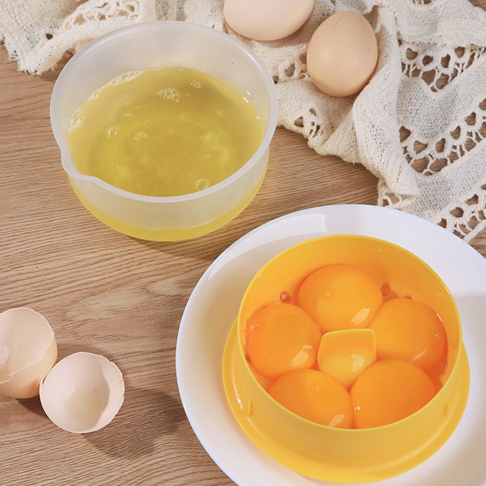 Dụng cụ tách lòng đỏ trứng bằng nhựa chống dính nhiều màu sắc tùy chọn tiện dụng cho nhà bếp / quán bar diy