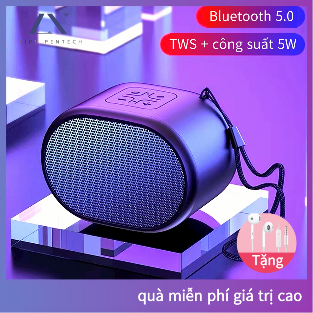 Loa Bluetooth Không Dây Giá Rẻ, Diễn Giả Di Động Mini Bass Siêu Khủng, Stereo âm Lượng Lớn Cắm Được Máy Tính Trên ô Tô