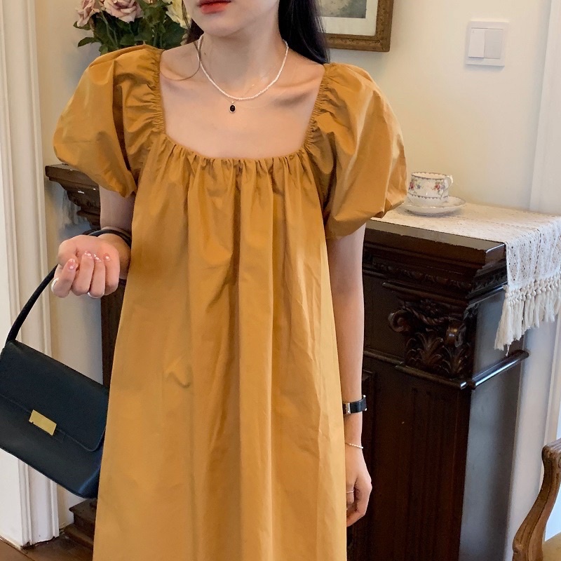 Váy Liền Cột Dây Eo