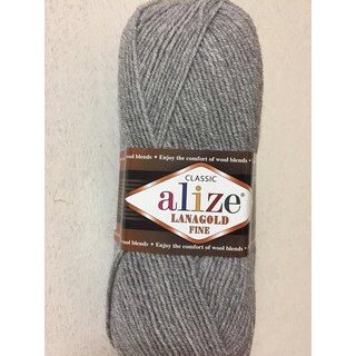 Len sợi Alize lanagold fine - sợi đan