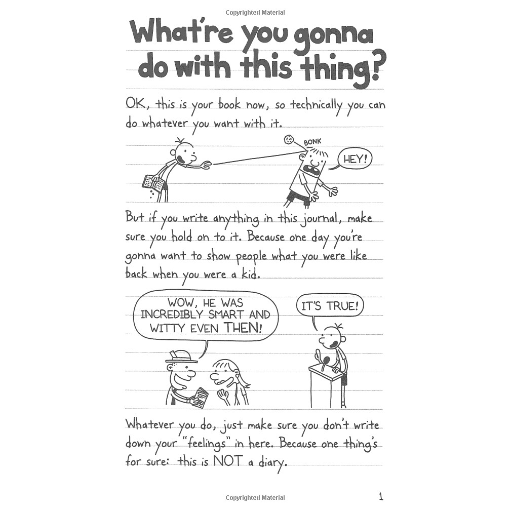 Truyện Ngoại văn Tiếng Anh: Diary Of A Wimpy Kid: Do-It-Yourself - Bìa mềm, nhập khẩu UK, mới 100%