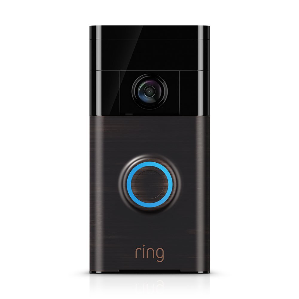 Ring Video Doorbell – Chuông cửa thông minh dùng pin, 720p HD, nói chuyện 2 chiều