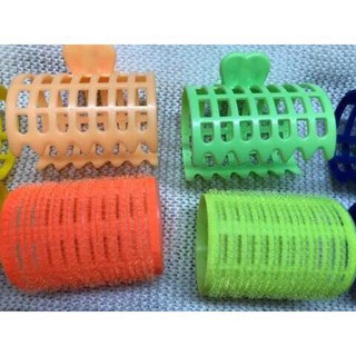 Combo 2 bộ lô cuốn gai + lô tự dính 2 trong 1 size to 4cm