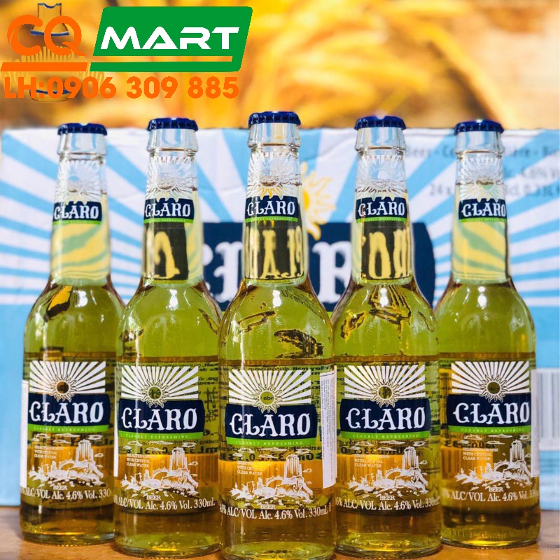 Bia Claro Mexican Style 4.6% – Chai 330ml