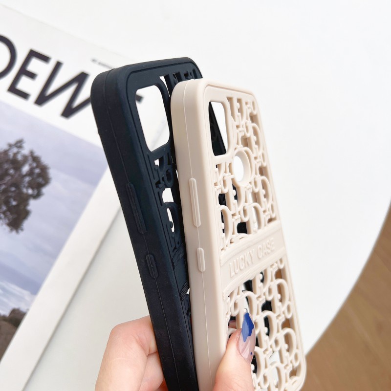 Ốp Điện Thoại Silicon Mềm Hình Chữ Tiếng Anh Khoét Lỗ Thoáng Khí Cho iPhone 13 12 11 Pro Max X Xs XR 8 7 6 6s Plus SE 2020