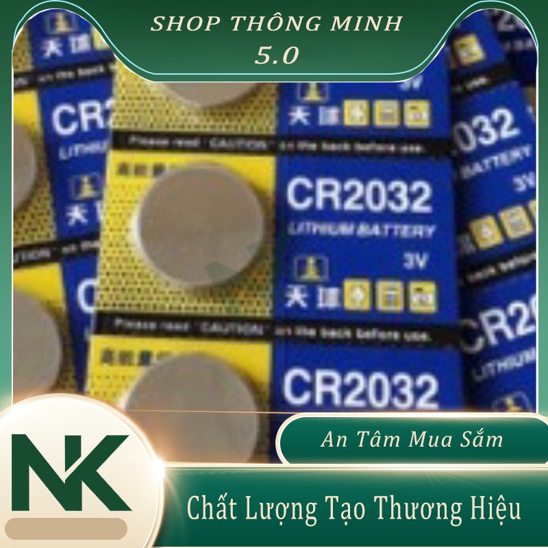 [Giá 1 Viên] Pin Cmos CR2032 CR2025 3V Pin cho khiển quạt mitsu RGB...