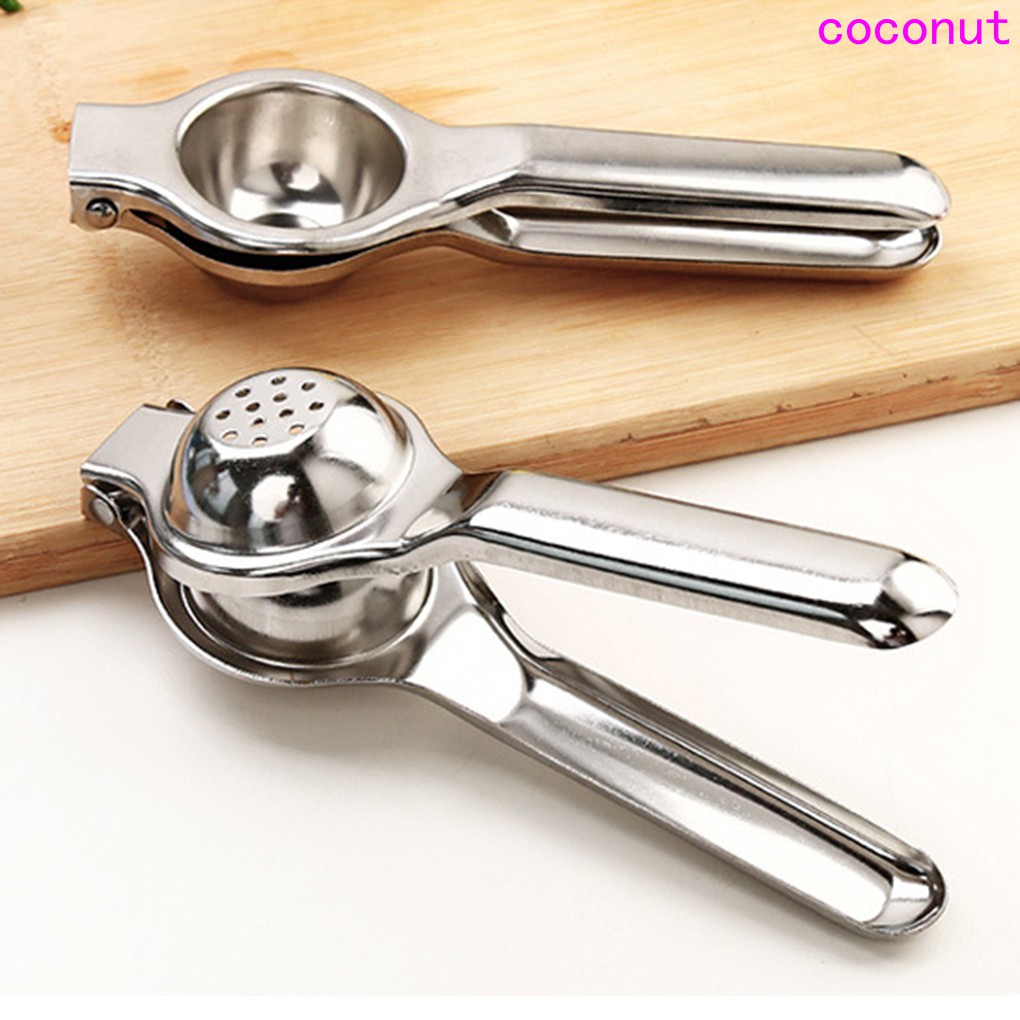 Dụng cụ vắt chanh bằng tay chất liệu inox tiện dụng bền bỉ