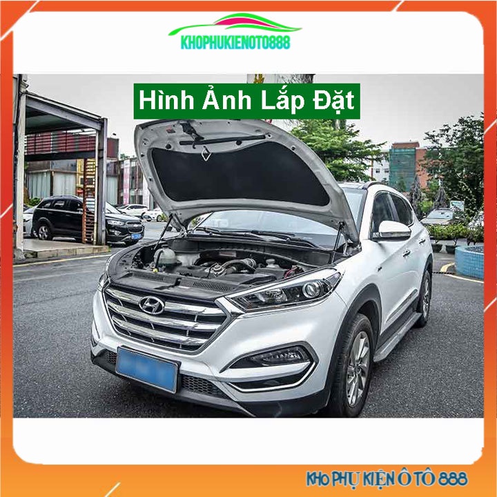 Ty capo Tucson hỗ trợ mở nắp ca pô tự động dễ dàng