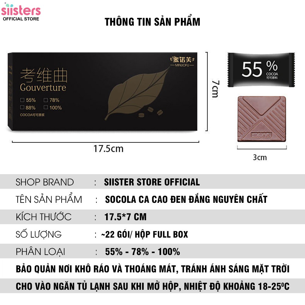 SOCOLA THANH NGUYÊN CHẤT MÓN ĂN YÊU THÍCH CHO MỌI THÀNH VIÊN