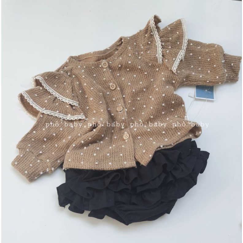 quần váy 3 tầng đen siêu xinn