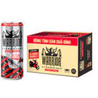 Thùng 24 lon Nước Tăng Lực Warrior 325ml