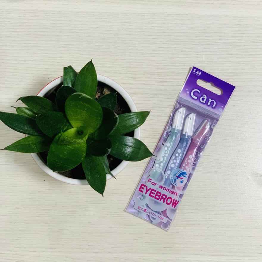 Set 3 dao cạo lông mày CAN KAI