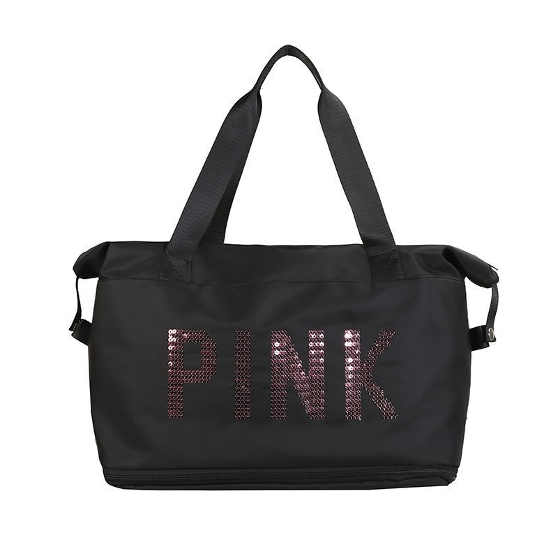 Túi đeo vai sức chứa lớn đính kim tuyến lấp lánh thời trang thiết kế mới