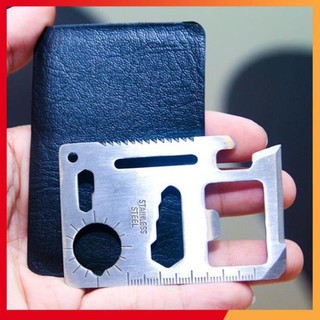 ❤️Deal Sốc❤️ [BÁN SỈ] miếng thép ATM đa năng - 39 công dụng DỤNG CỤ MỞ HỘP, SỬA XE MÁY, XE ĐẠP, BỎ TÚI TIỆN DỤNG